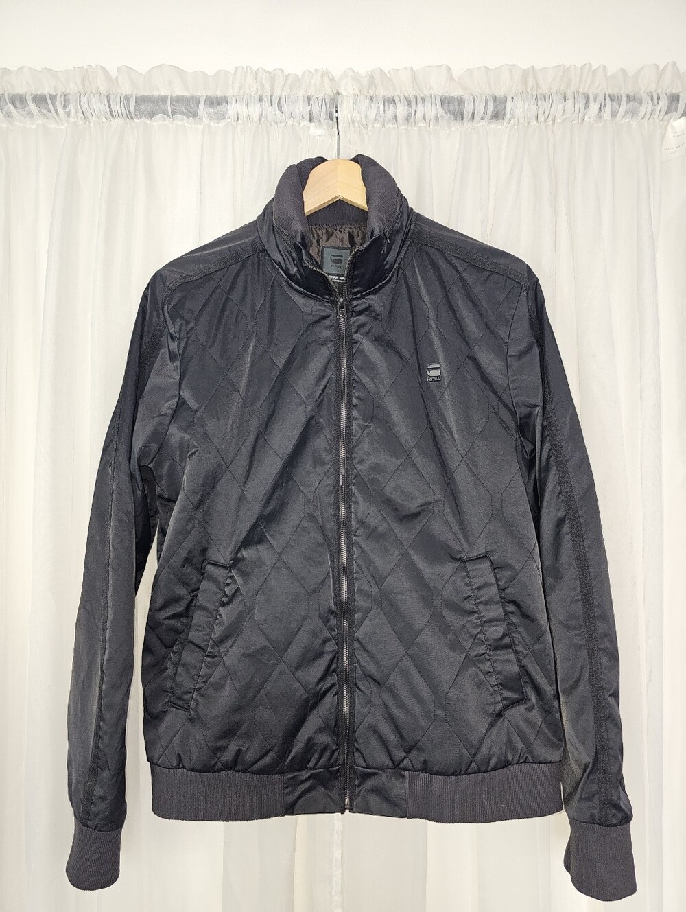 G-Star Raw Nostra Vest L/S Quilted Bomber Jacket Black XL